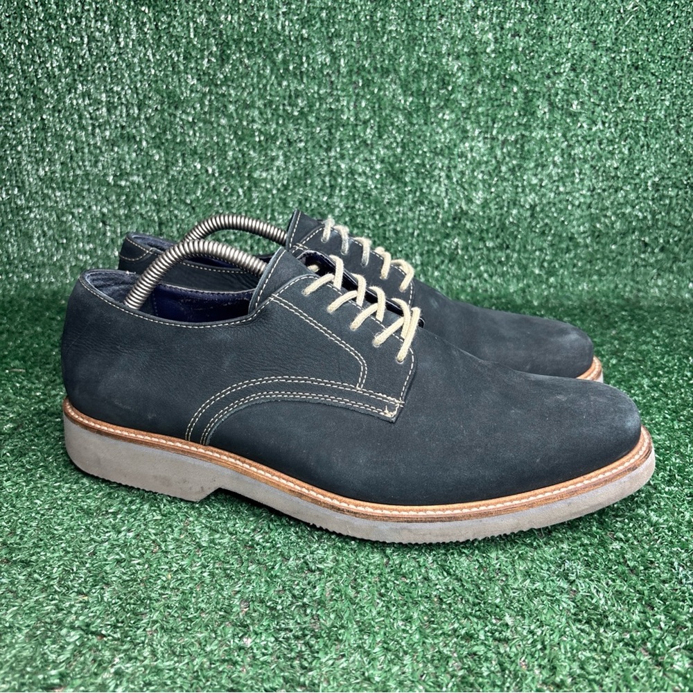 Wallin & Bros Men’s Suede‎ Oxford Dress Shoes Size 9 M Blue Lace Up